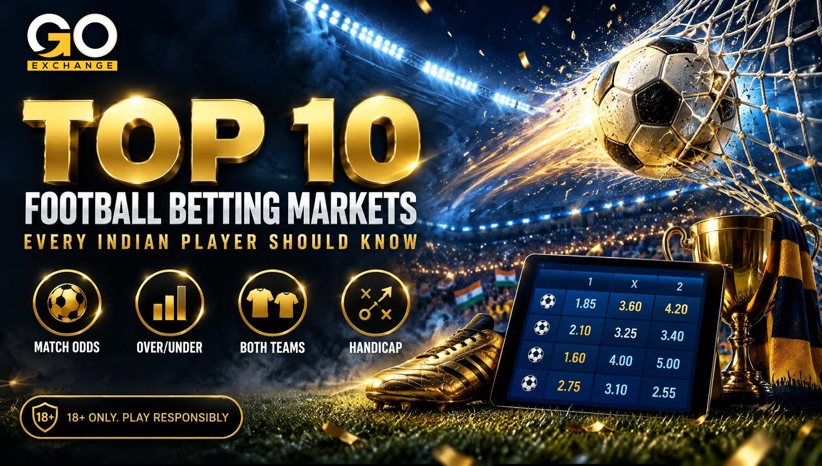 Top 10 football betting markets every Indian player should know in 2026