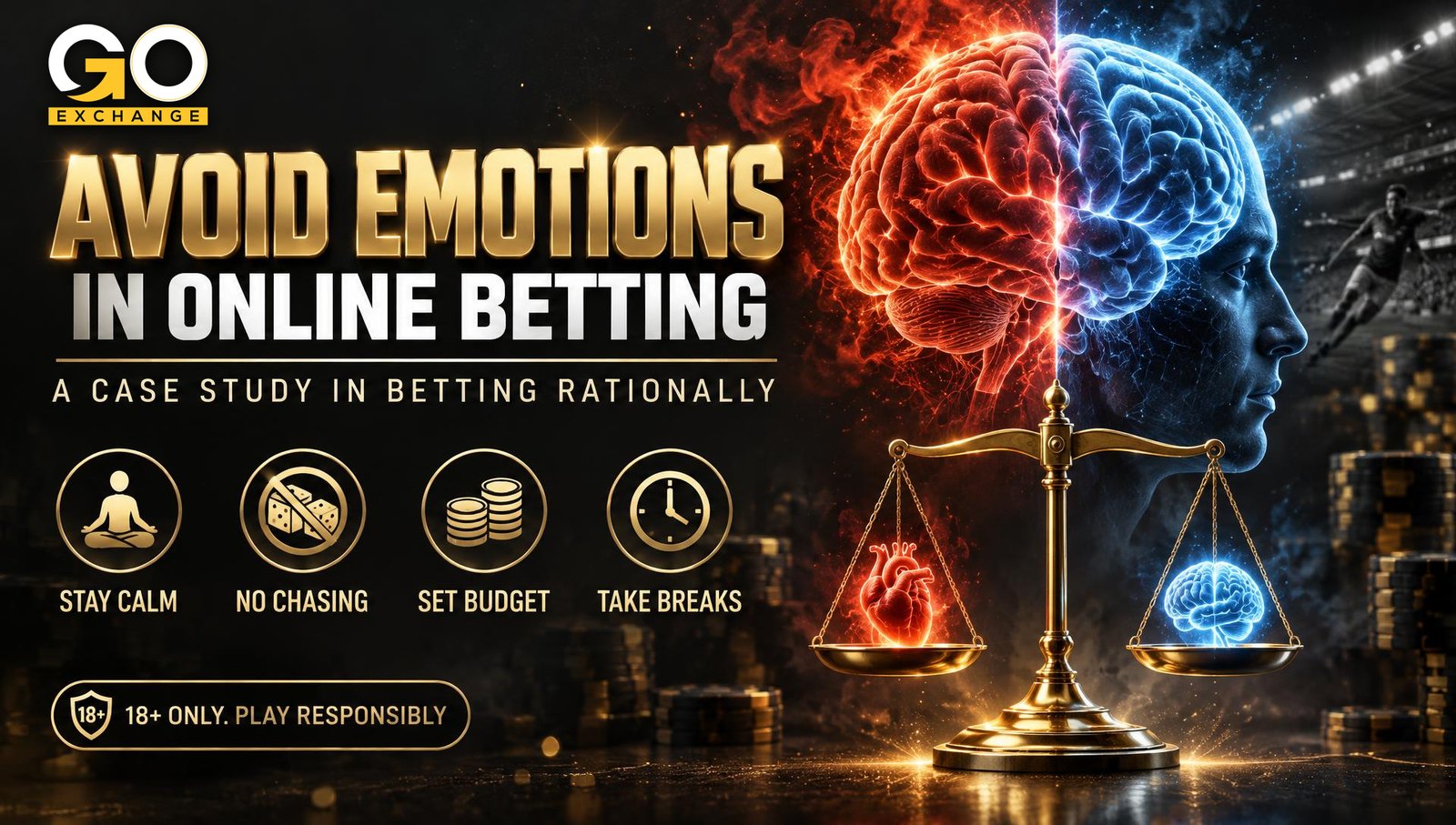 Avoiding emotions in online betting: a case study in betting rationally