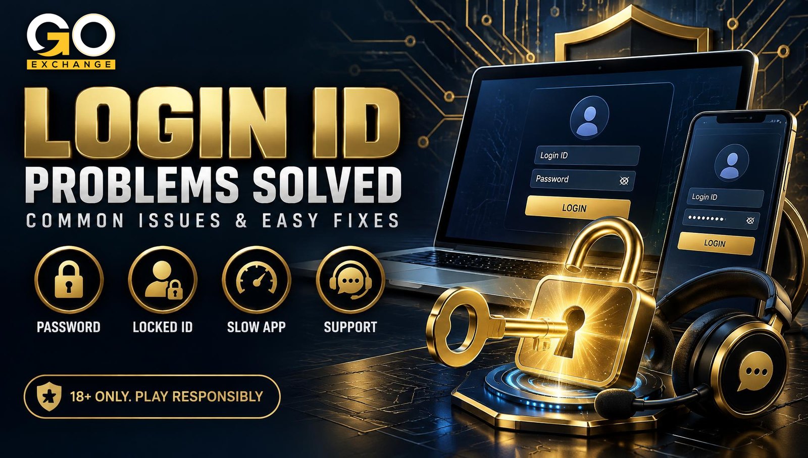 Common Goexch login ID problems and how to fix them