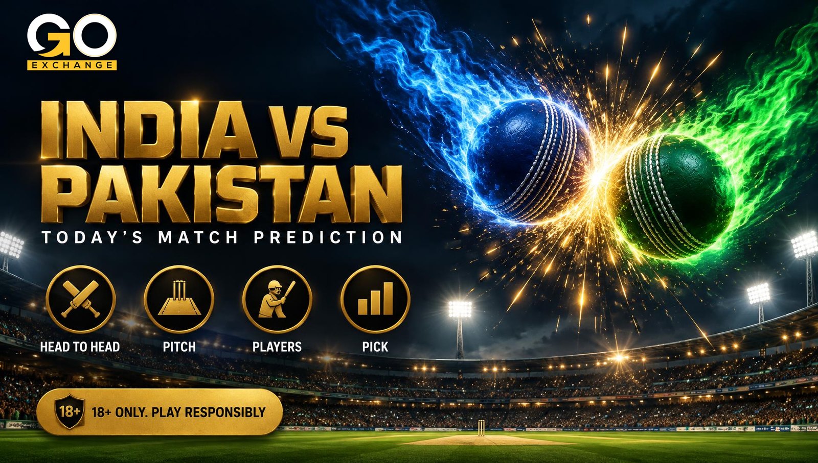 India vs Pakistan on Goexch