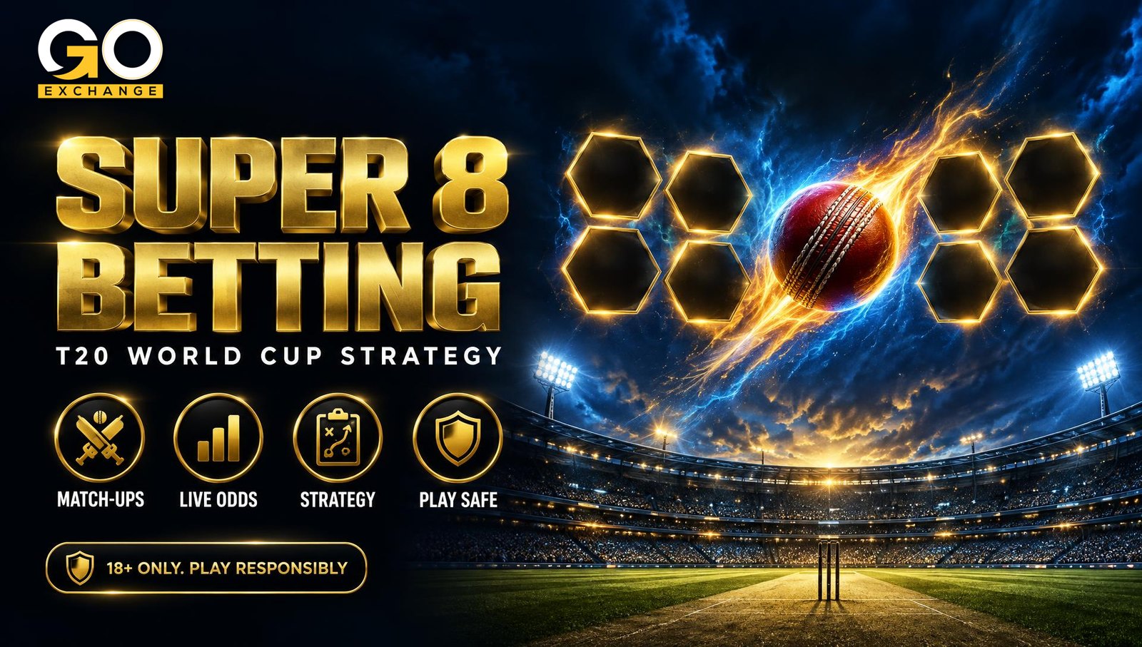 Super 8 betting on Goexch during the T20 World Cup