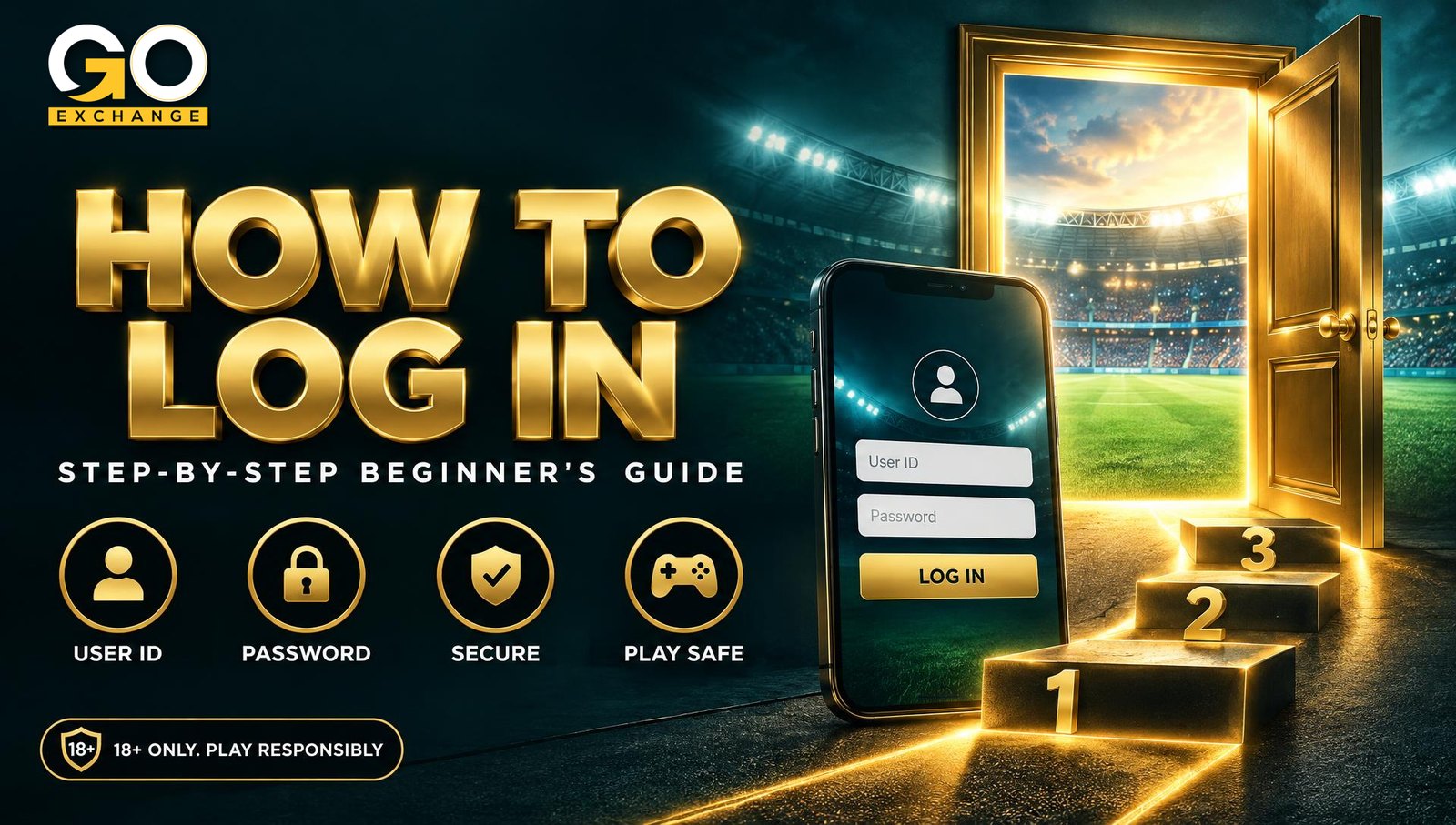 How to log in to Goexch: a step-by-step beginner's guide