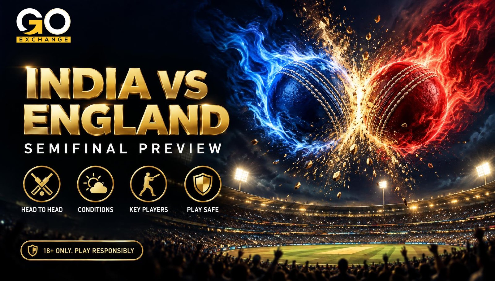 India vs England semifinal on Goexch