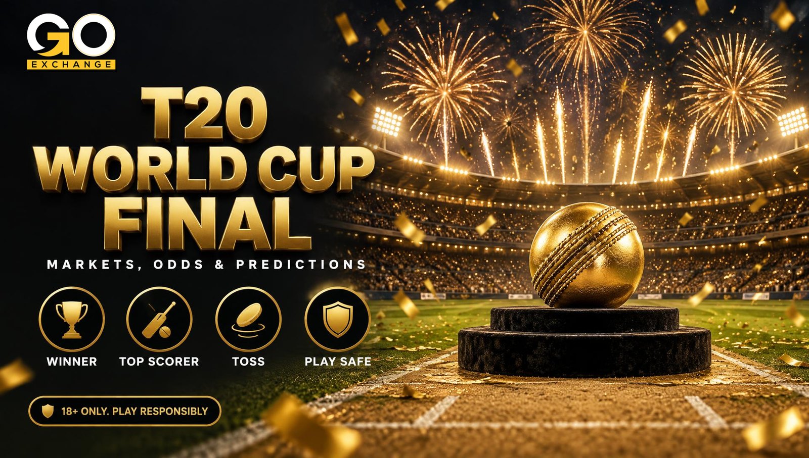 T20 World Cup final markets on Goexch