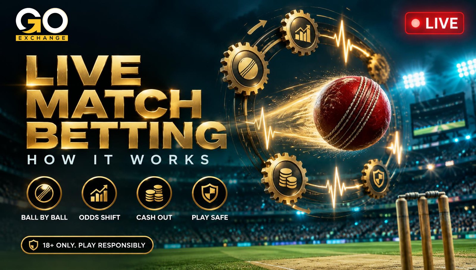 How live match betting works on Goexch