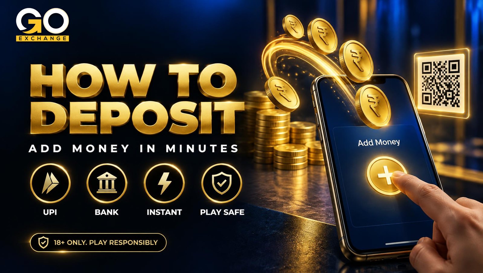 How to deposit money on Goexch