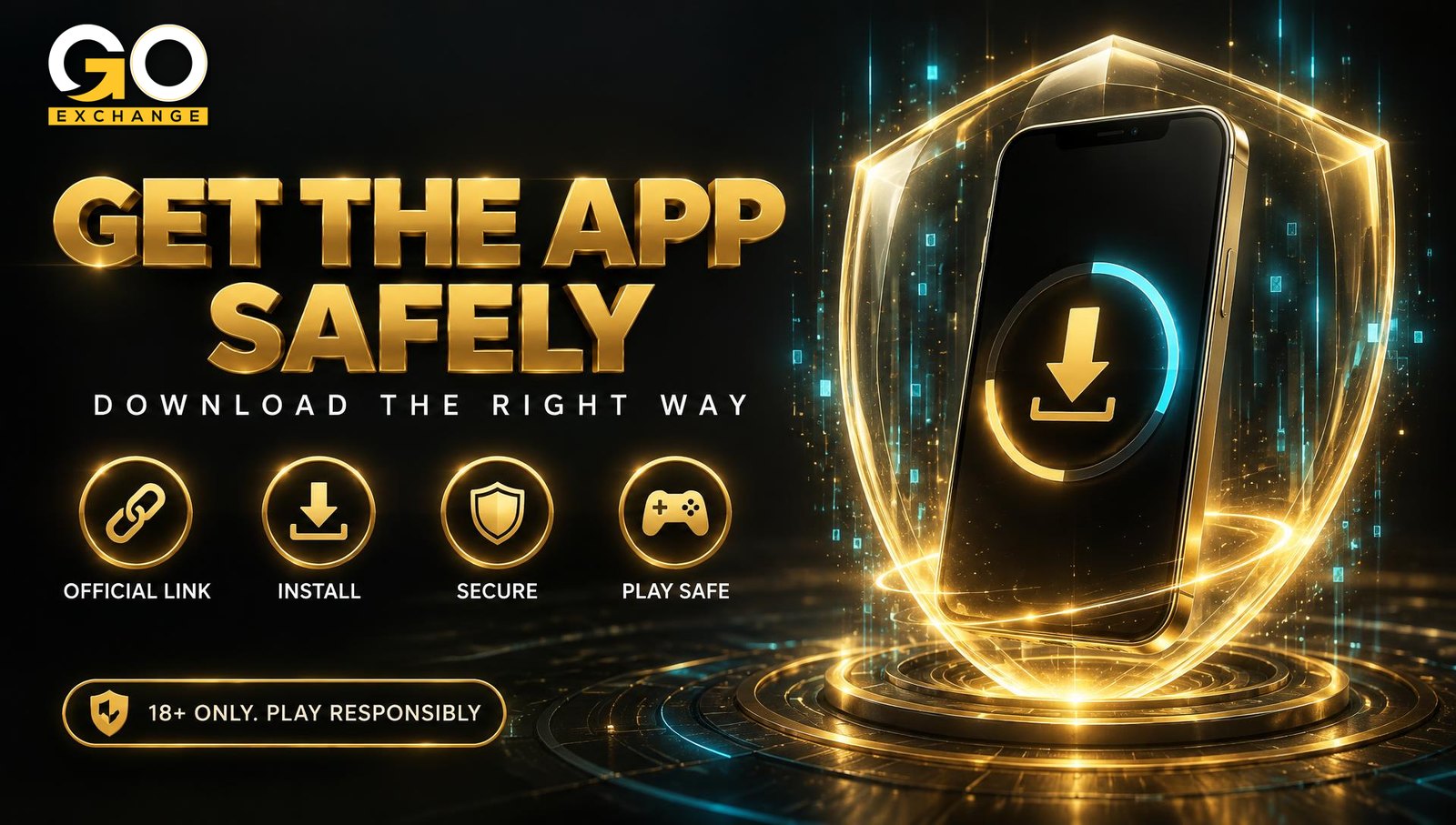 How to get the Goexch app safely