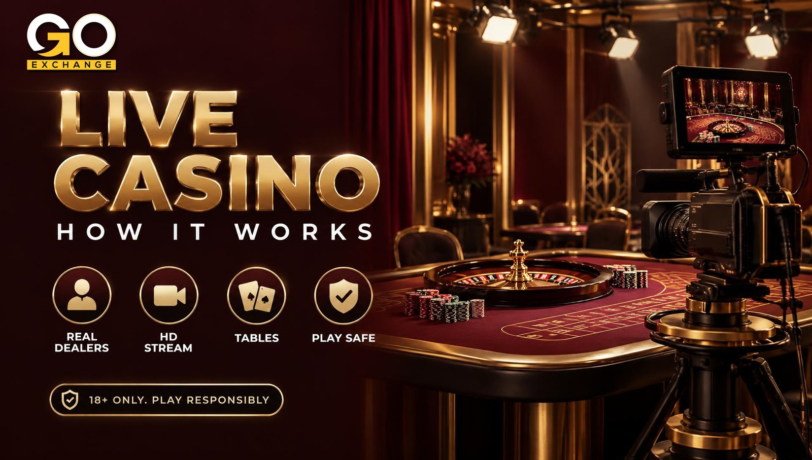How the live casino works on Goexch
