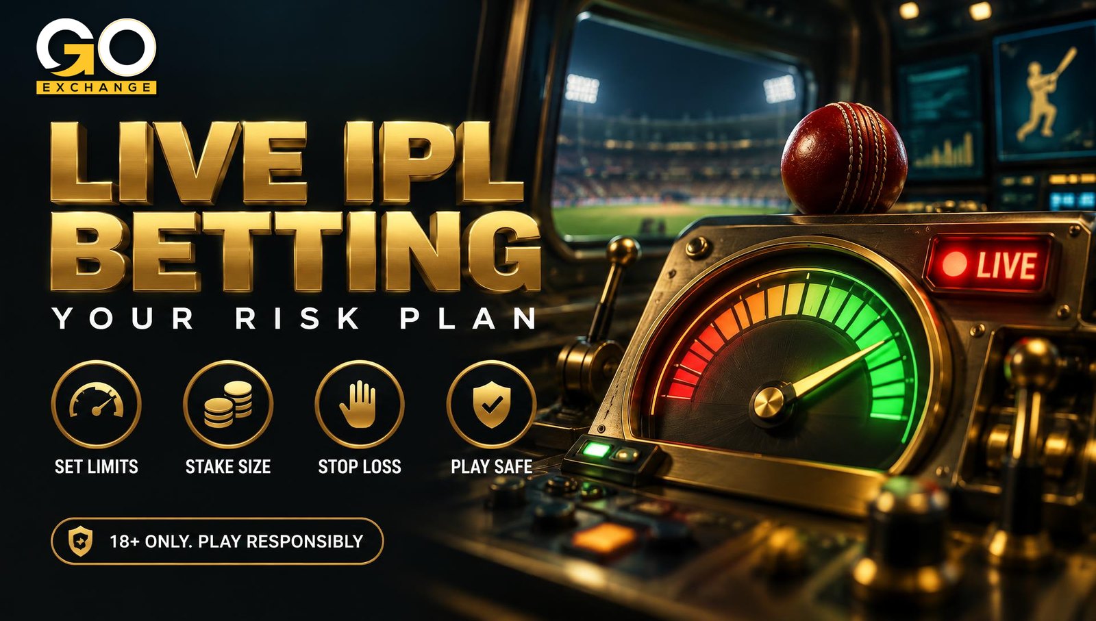 Live IPL 2026 betting on Goexch: a risk plan
