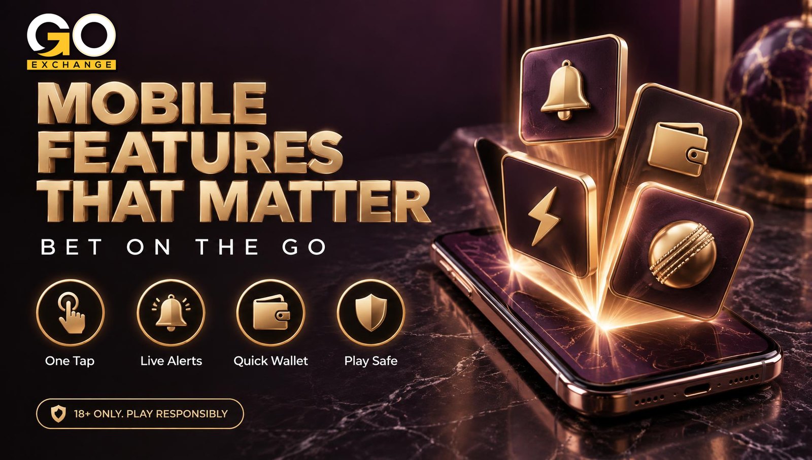 The Goexch mobile betting features that matter