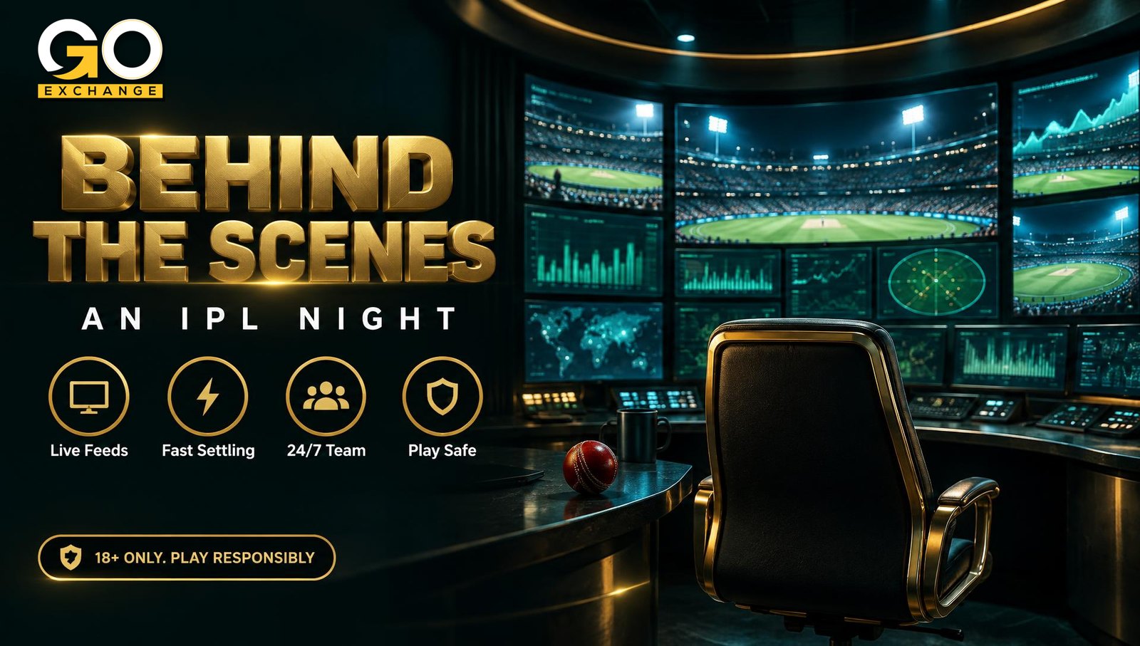 What happens behind the scenes on Goexch during an IPL 2026 night