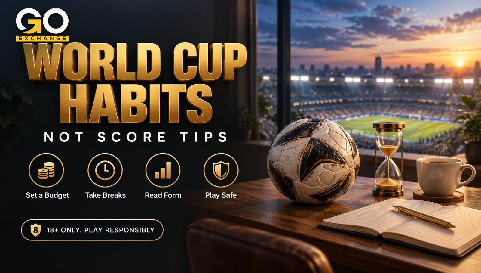 World Cup 2026 on Goexch: habits, not score tips