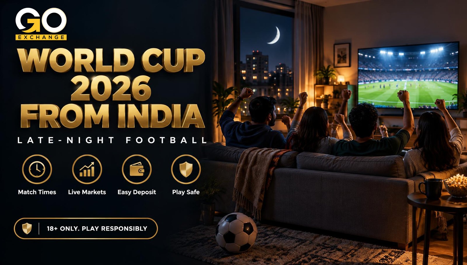 World Cup 2026 betting in India with Goexch