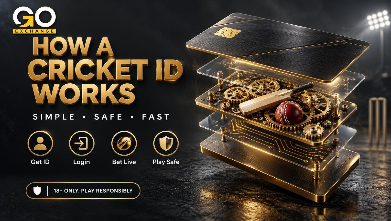How a Goexch cricket betting ID works