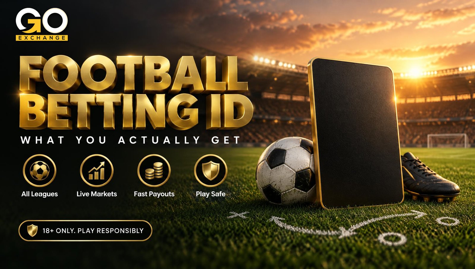A Goexch football betting ID: what you actually get