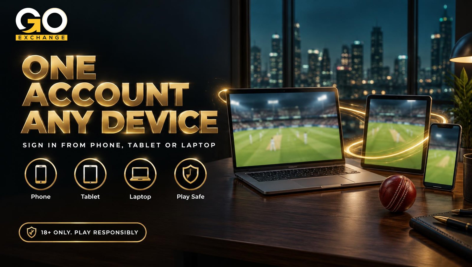 How to access your Goexch account from another device
