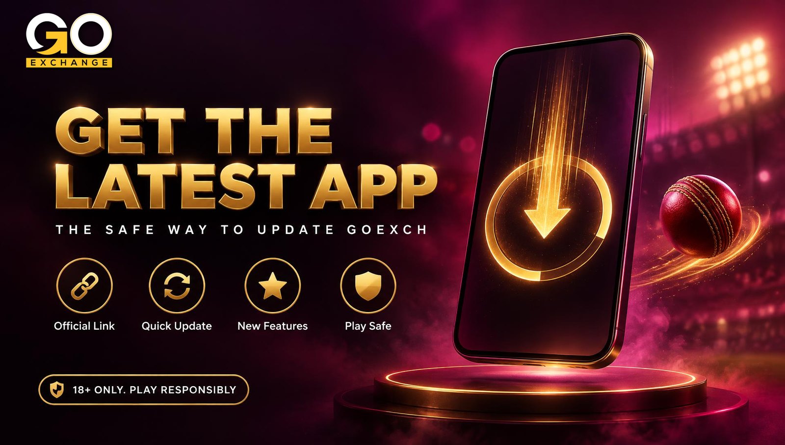 How to get the latest Goexch app