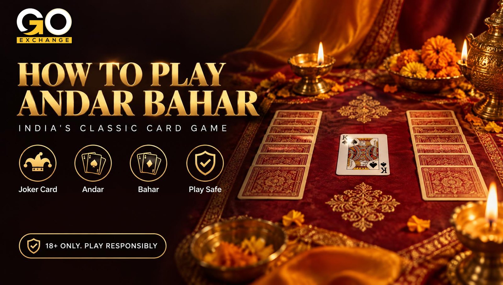 How to play Andar Bahar on Goexch