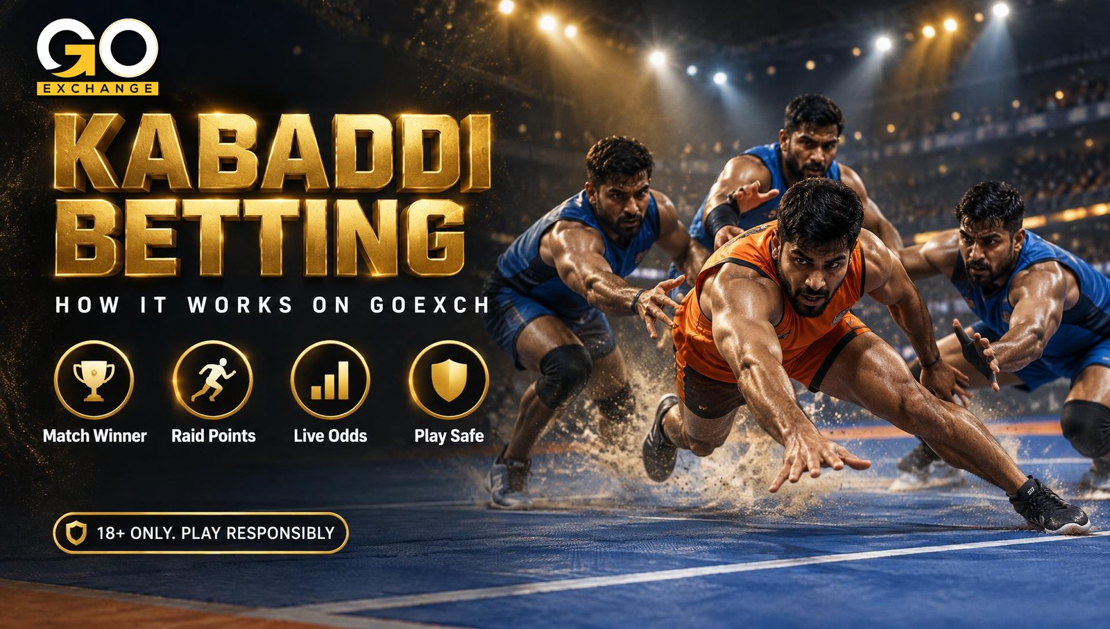 How kabaddi betting works on Goexch