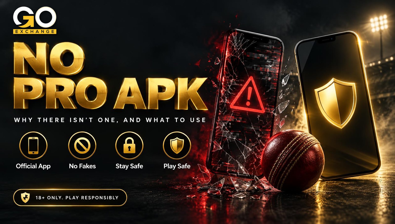 Goexch Pro APK: why there isn't one