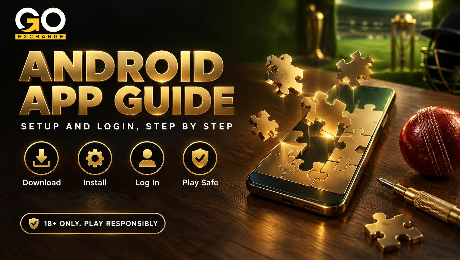 Goexch Android app guide: setup and login