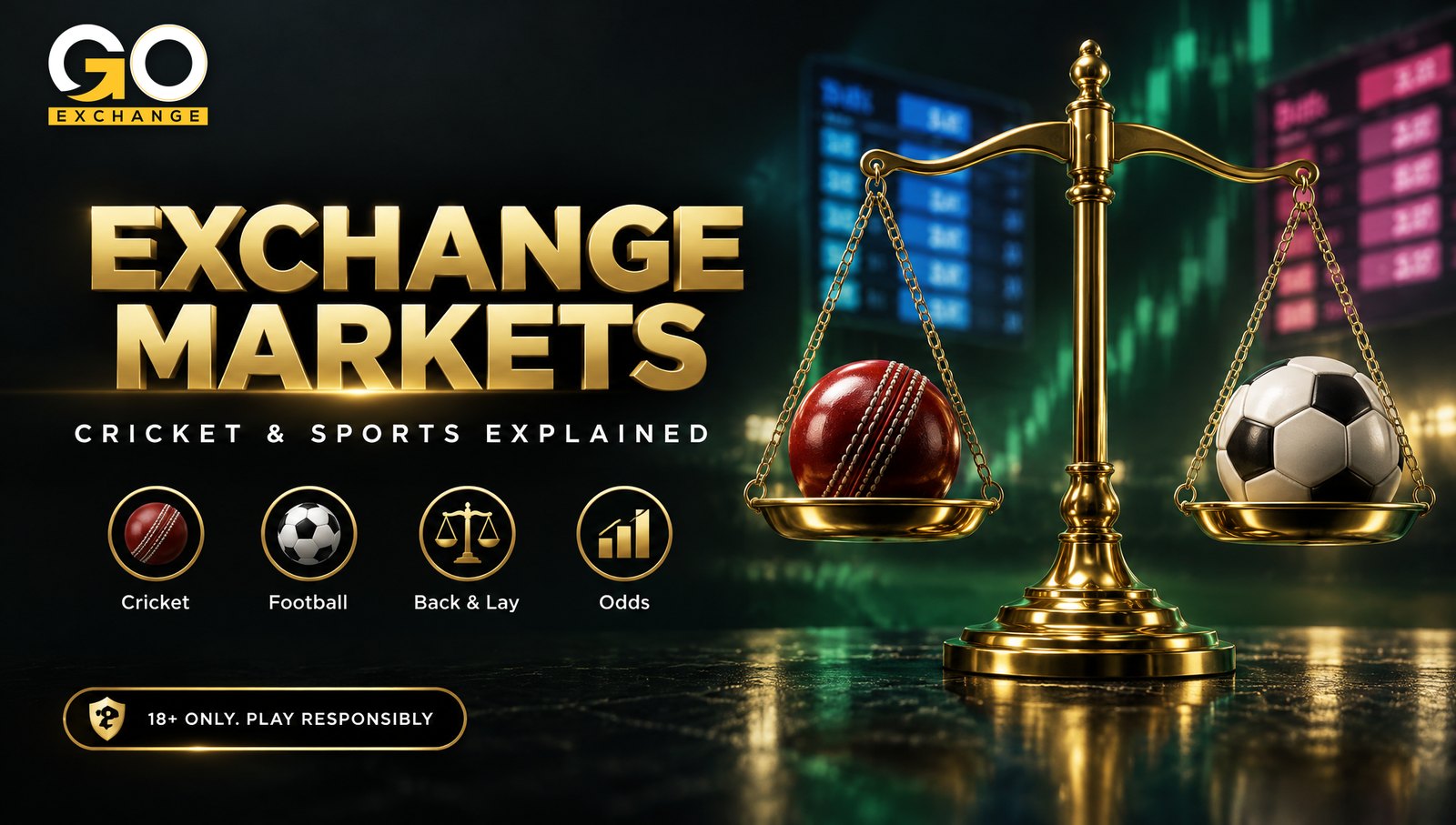 Betting exchange markets: cricket and sports explained